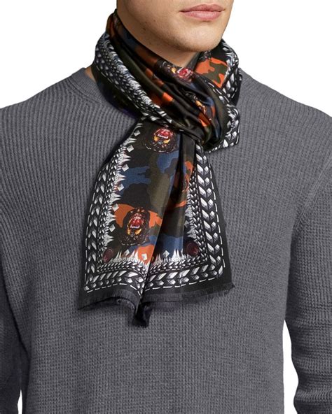 givenchy tie camouflage|givenchy tie in scarf.